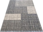 DY Sivý koberec s geometrickým vzorom Vista 03 Rozmer: 120x170 cm
