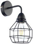 ONLI - Nástenné svietidlo SPIDER 1xE27/15W/230V čierna