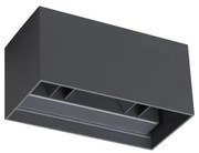 Ideal Lux - LED Vonkajšie nástenné svietidlo ATOM LED/25W/230V IP54 antracit