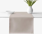 Goldea behúň na stôl 100% bavlnené plátno - sivohnedý 20x120 cm