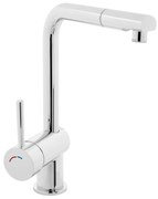 Livarno home Kuchynská batéria (hranatý tvar, chróm) (100387686)