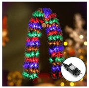 Aigostar - LED RGBY Vonkajšia vianočná dekorácia 112xLED/3,6W/230V 2m IP44