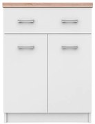 Skrinka TOPTY 2D1S/60 typ 41, dub Sonoma