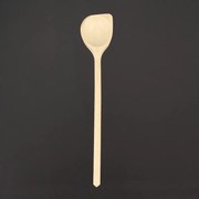 AMADEA Drevená varecha s rohom, masívne drevo, 25 cm