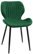 Jedálenská stolička SJ.17 fľaškovo zelená