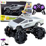 LEAN Toys Off-road Pick Up Truck diaľkovo ovládané RC svetlá dymový efekt 1:16