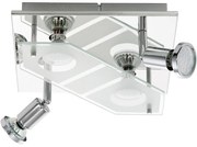 EGLO 31134 - Stropné svietidlo CABO 1 4xGU10/3W