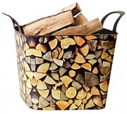 Kôš univerzálny MP Flexi 36L - dekor drevo