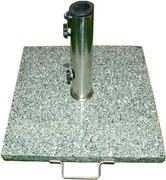 Garthen 770 Stojan na slnečníky žula / nerezová oceľ 25 kg