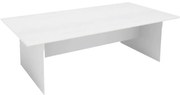 Rokovací kancelársky stôl PRIMO WHITE, 240x120 cm, biela