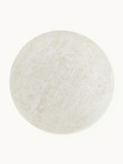 Okrúhly ručne tkaný koberec z viskózy Jane