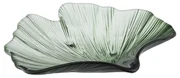 Sklenená dekoratívna tácka 16x17 cm Gingko – Ixia