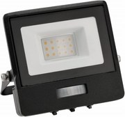 BERGE LED reflektor MASTER - 10W - IP65 - PIR - neutrálna biela