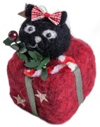 Závesná vianočná dekorácia PETTIES mačiatko 705786