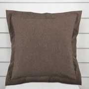 Biante Dekoračná obliečka na vankúš s lemom BKR-504 Hnedá 30 x 50 cm