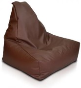 Sedací vak INTERMEDIC KEIKO S ekokoža Farba: E13 - Hnedá tmavá (Ekokoža)