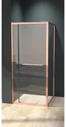 Firenze Sprchový kút Rose Gold 6mm 80cm