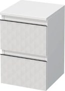 Kúpeľňová skrinka nízka SAT Cube Way 32,5x51x33 cm biela mat CUBE3DN322ZBP