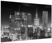 Obraz - Čiernobiely New York (90x60 cm)