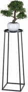 STOJAN NA KVETINÁČ EASY 70X24X24 CM ČIERNA