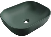 Mexen ROSA umývadlo, 50x40 cm, tmavo-zelená, 21095047