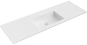 Mexen Otis, umývadlo na zapustenie 141 x 46,5 cm, biela matná, 25181401