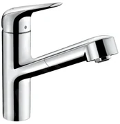 Hansgrohe Focus M42, drezová batéria M427-H150 s výsuvnou spŕškou, chrómová, HAN-71814000