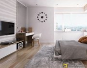 Moderné nástenné hodiny DIGIT