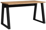 Písací stôl Iga Dub Craft / čierna Mat