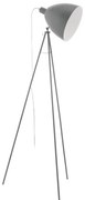 Eglo 33095 - Stojacia lampa DUNDEE 1xE27/60W/230V sivá