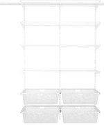 Nástenný regál do špajze 200x120x40 cm TOPTRACK