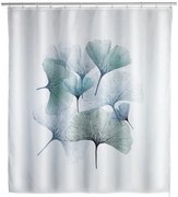 Prateľný sprchový záves Wenko Ginkgo, 180 x 200 cm