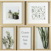 Set 5 rámov vo formáte 3x15x24, 2x14x14cm