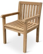 Noela Drevená záhradná stolička Kingsbury