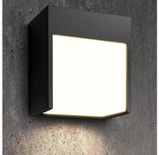 Brilagi - LED Vonkajšie nástenné svietidlo TERNI LED/12W/230V čierna IP44 BG0691