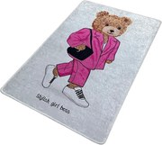 Koupelnový kobereček GIRL BOSS 80x100 cm vícebarevný