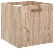 Úložný box Wood, 31x31x31 cm, hnedá