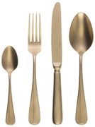Príborový set 24 ks – Baguette Vintage PVD Champagne Stone Wash - 130428