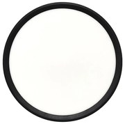 LED stropné svietidlo LED/24W/230V 3000/4000/6500K pr. 30 cm čierna