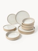 Súprava riadu Ginger, 4 osoby, 12 ks