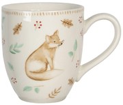 Keramický hrnček s líškou Fox - 11 * 8 * 9 cm / 0.3l