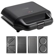 Concept SV3055 - Toustovač 4v1 700W/230V čierna