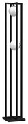 Stojacia lampa DIEGO 2xE14/40W/230V čierna