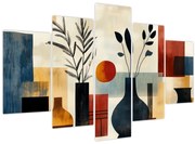 Obraz - Kubistické vázy (150x105 cm)