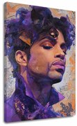 Obraz Prince - Fialový elegán | 100% originál domaľovaný akrylom