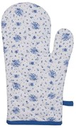 Bavlnená chňapka - rukavice Blue Rose Blooming - 18 * 30 cm