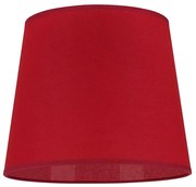 Duolla - Tienidlo k stolnej lampe CLASSIC M E27 pr. 24 cm červená