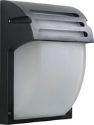 Prezent 39038 - Vonkajšie nástenné svietidlo AMALFI 1xE27/60W/230V čierna