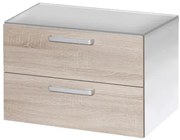 Kúpeľňová skrinka pod umývadlo Naturel Vario Dekor 69x45 cm dub bardolino VARIODESK75ZBIDB
