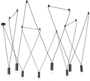 ACA DECOR Závesné svietidlo TERES max. 8x5W/G9/230V/IP20